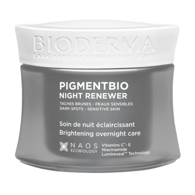Bioderma Pigmentbio Night Renewer, Noćna regenerativna nega za ujednačen i blistav ten, 50ml
