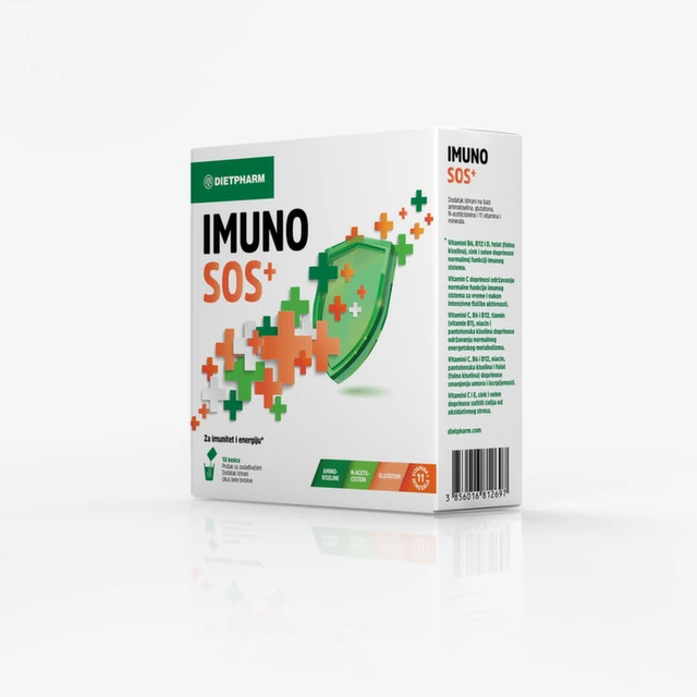 Dietpharm IMUNO SOS+, 10 kesica