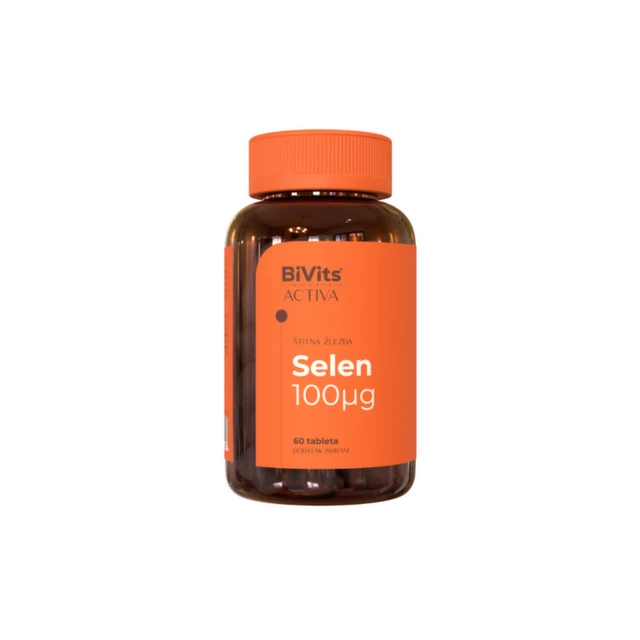 BiVits Activa Selen 100 µg, 60 tableta