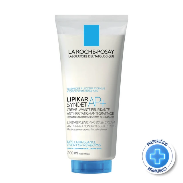 La Roche-Posay Lipikar Sindet AP+ Kremasti gel za tuširanje, 200 ml