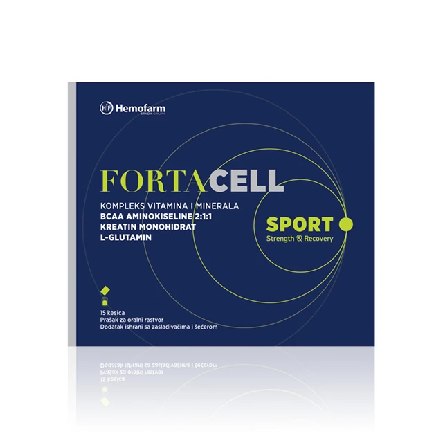 Fortacell Sport, 15 kesica