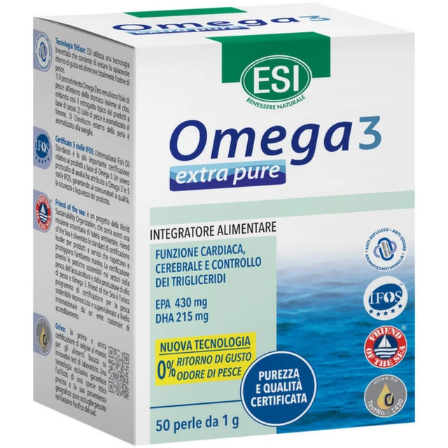 Omega-3 Extra Pure, 50 kapsula