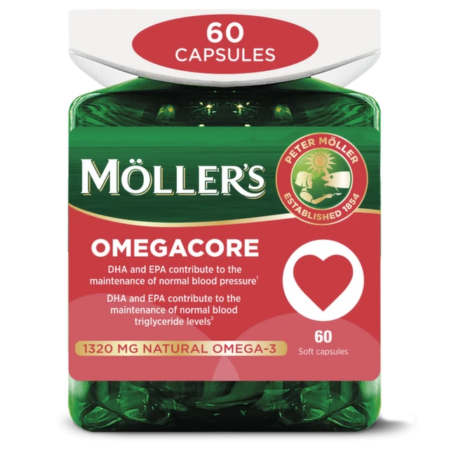 Moller’s Omegacore, 60 kapsula