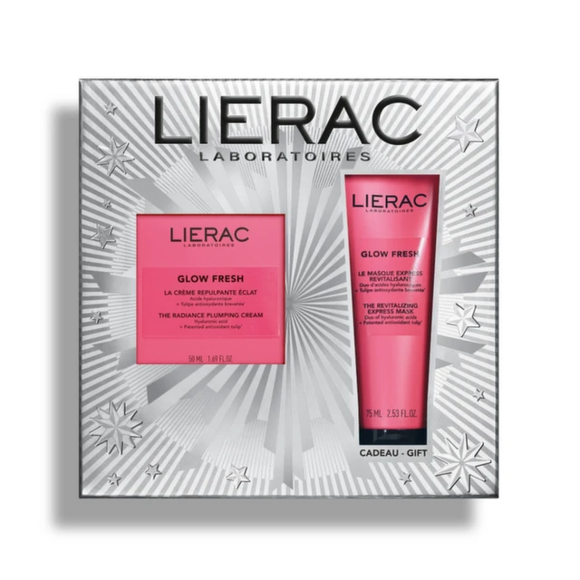 Lierac Set Glow Fresh Krema, 50 ml + Poklon Maska, 75 ml GRATIS