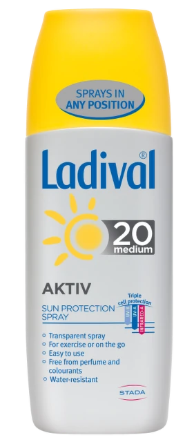 Ladival Transparent Sprej SPF 20 150 ml