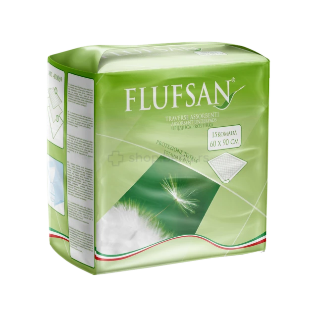 Flufsan podmetac 60x90 15 komada