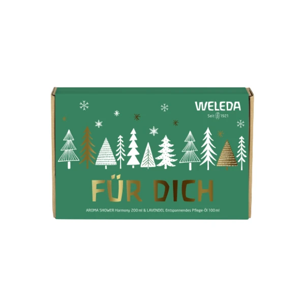 Weleda Set Harmony 2021,  Ulje za telo od Lavande 100 ml + Harmony gel za tuširanje GRATIS