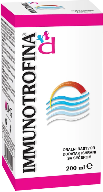 Immunotrofina D rastvor 200 ml