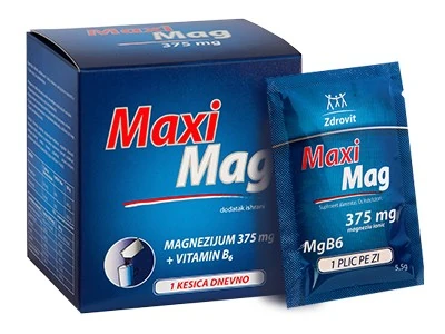 Maxi mag prašak limun 20x375mg