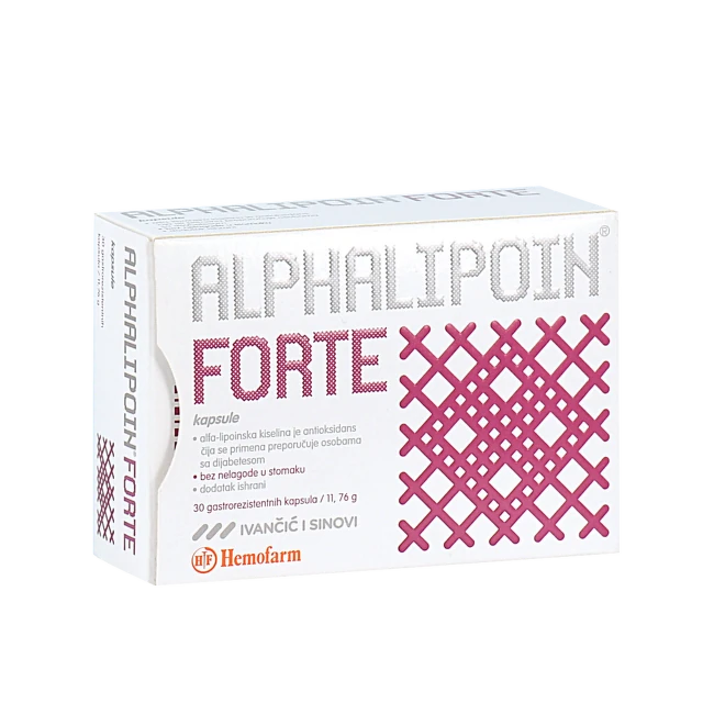 Alfalipoin forte 30 kapsula