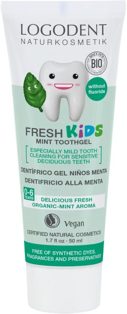 Logona pasta Fresh kids menta 50 ml