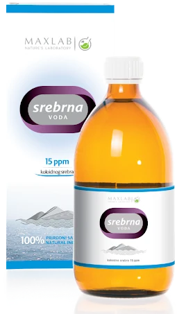 Srebrna voda 200 ml Maxlab