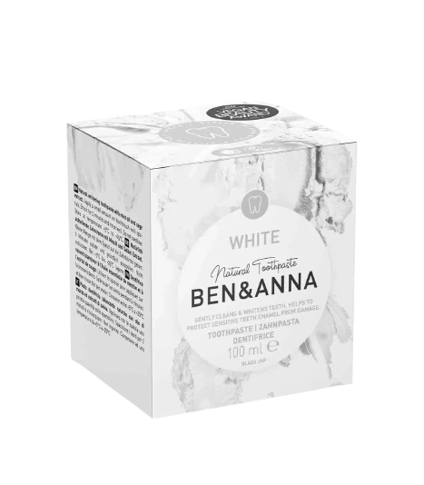 BEN & ANNA Prirodna pasta za zube White, 100 ml