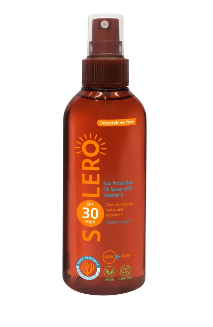 SOLERO Zaštitno ulje u spreju sa vitaminom E SPF30, 150 ml