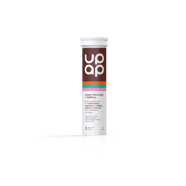 Upap Instant Recharge + Caffeine, 15 šumećih tableta