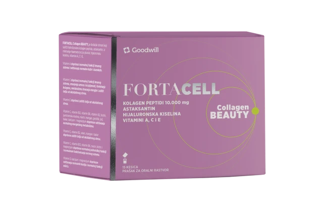 Fortacell Collagen Beauty, 15 kesica