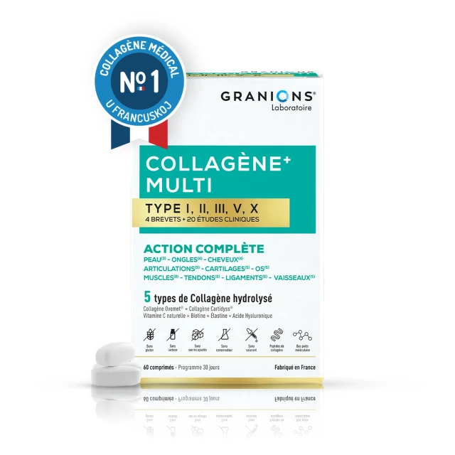 Granions Collagen + Multi, 60 tableta
