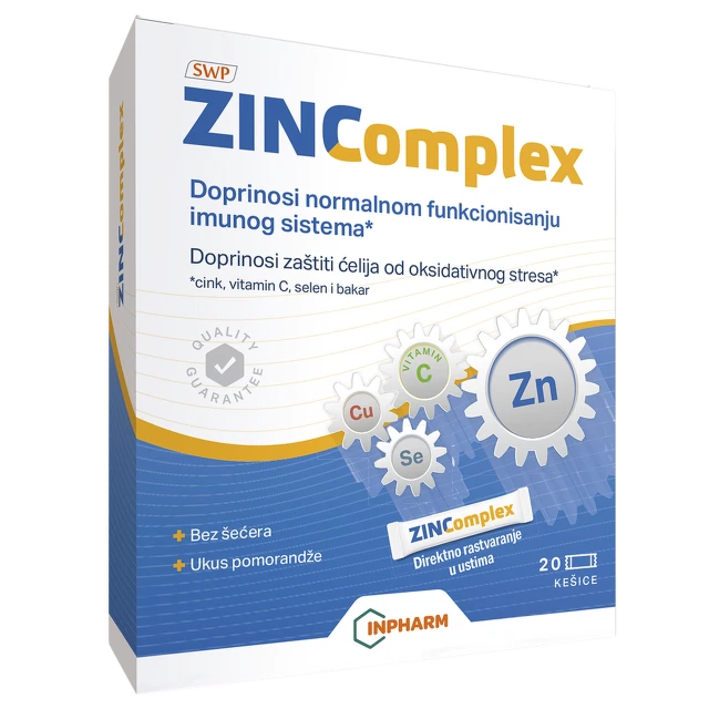 ZINComplex, 20 kesica