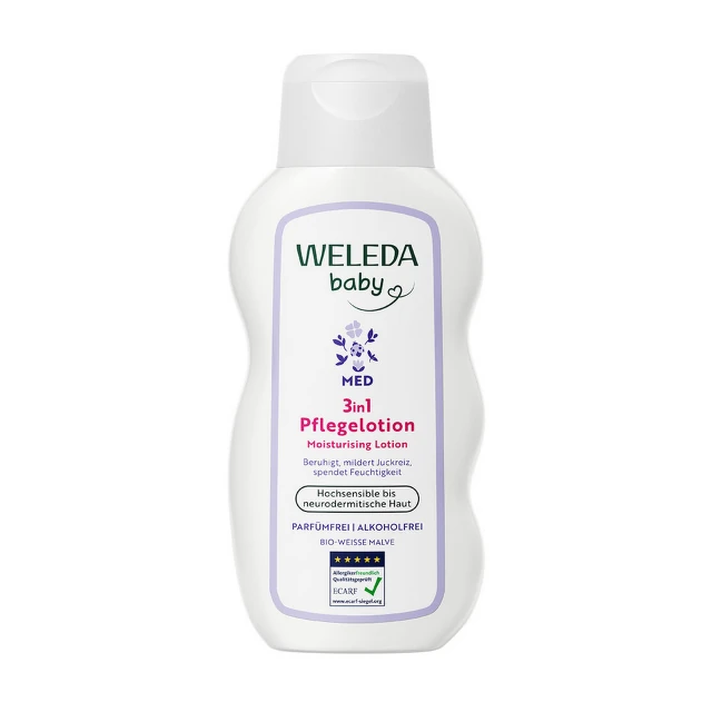 Weleda 3 u 1 Hidratantni Losion Beli slez, 200 ml