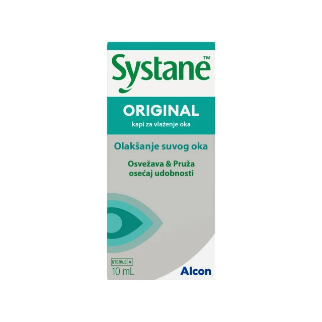 Systane Original Kapi za vlaženje oka, 10 ml