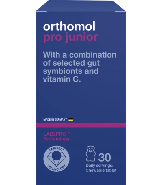 Orthomol Pro Junior, 30 tableta za žvakanje