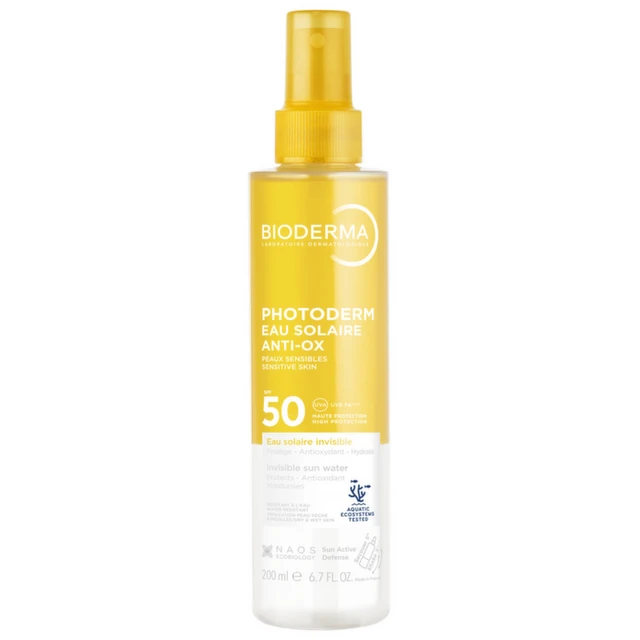 Bioderma Photoderm Eau Solaire ANTI-OX SPF 50, 200 ml