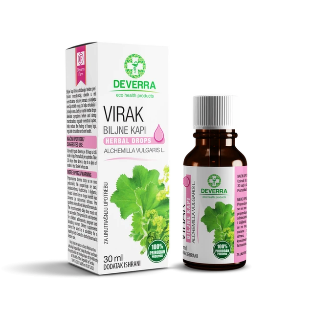 Biljne kapi virak, 30 ml