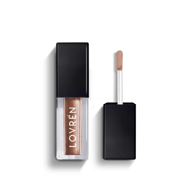 Lovren OML1 Dugotrajna tečna senka za oči Shiny Bronze, 2,8 ml