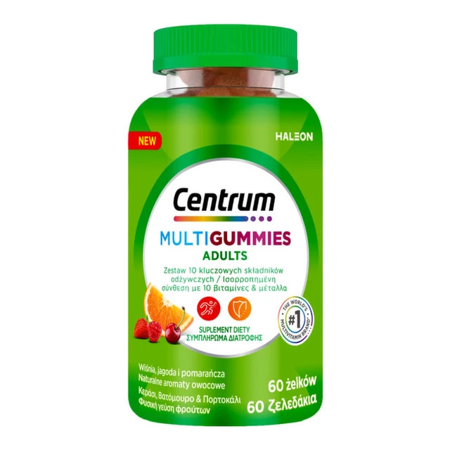 Centrum Adult Gummies, 60 gumenih bombona