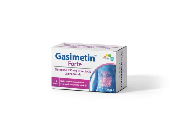 Gasimetin Forte Direct Simetikon prašak, 12 kesica