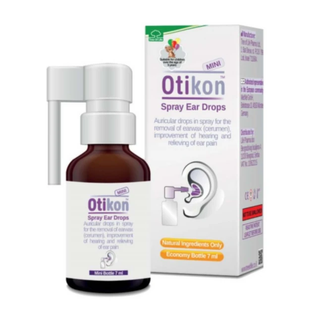 Otikon mini sprej za uho, 7 ml