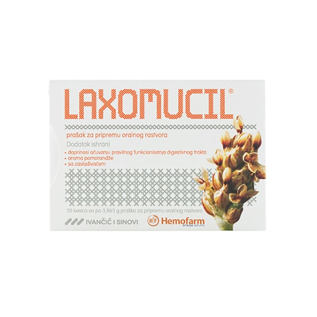 Laxomucil prašak bonus 20 kesica