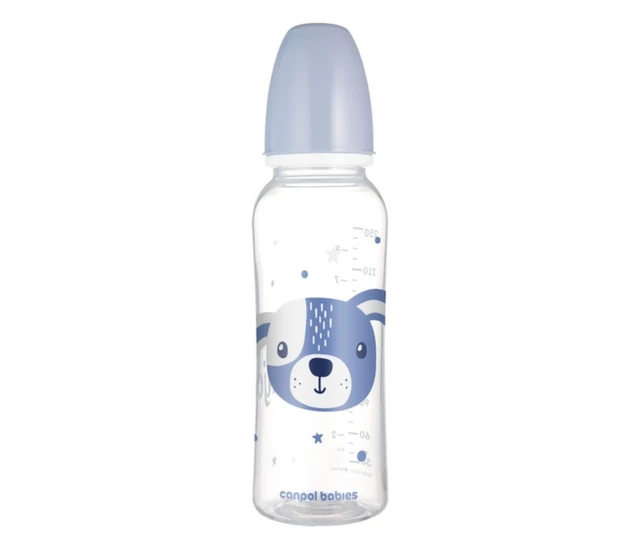 Canpol Babies Flašica za bebe Cute Animals blue, 250 ml