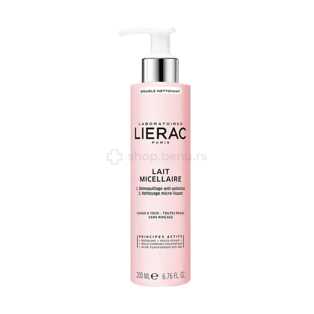Lierac Micelarno mleko, 200 ml