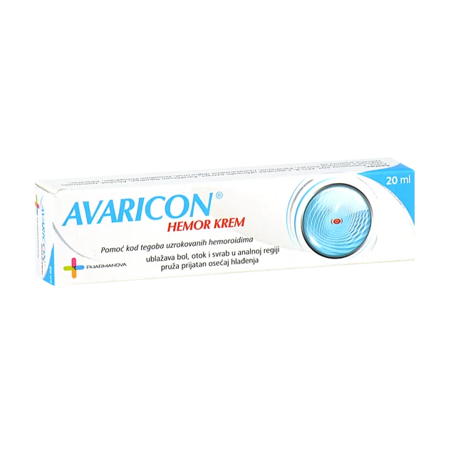 Avaricon hemor krem 20 ml