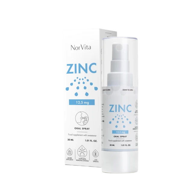 NorVita Cink oralni sprej, 30ml