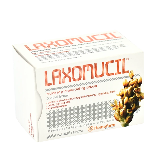Laxomucil prašak bonus 20 kesica