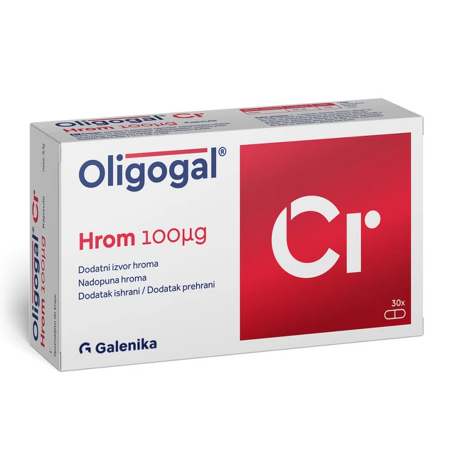 Oligogal Cr 0,1 mg 30 kapsula