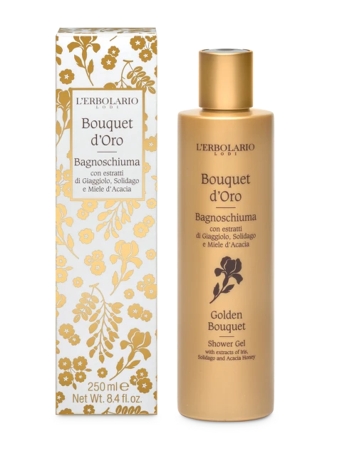 Lerbolario Bouquet d'Oro gel za tuširanje 250 ml