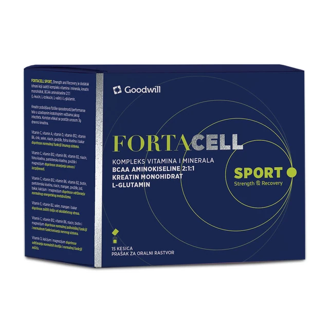 Fortacell Sport, 15 kesica