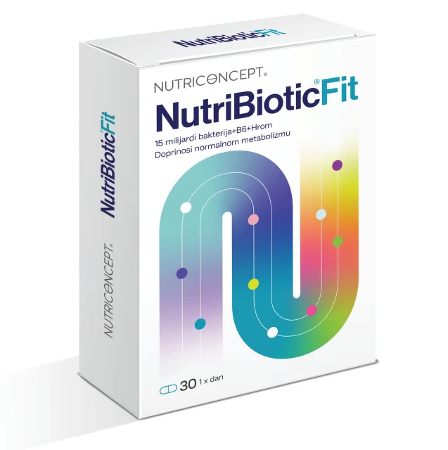 NutriBiotic Fit, 30 kapsula