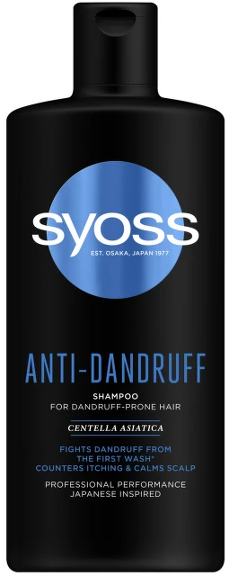 Syoss šampon za kosu Intense Anti-Dandruff Deep Caring, 440 ml