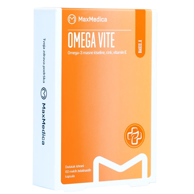 MaxMedica Omega Vite, 60 kapsula