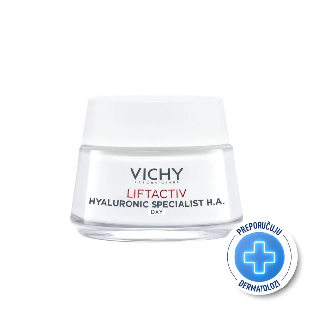 Vichy Liftactiv Hyaluronic Specialist H.A. Dnevna nega za korekciju bora i čvrstine kože, suva koža, 50 ml