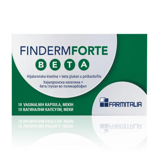 Finderm Forte Beta, 10 vaginaleta