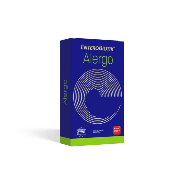 Probiotik EnteroBiotik Alergo, 30 kapsula