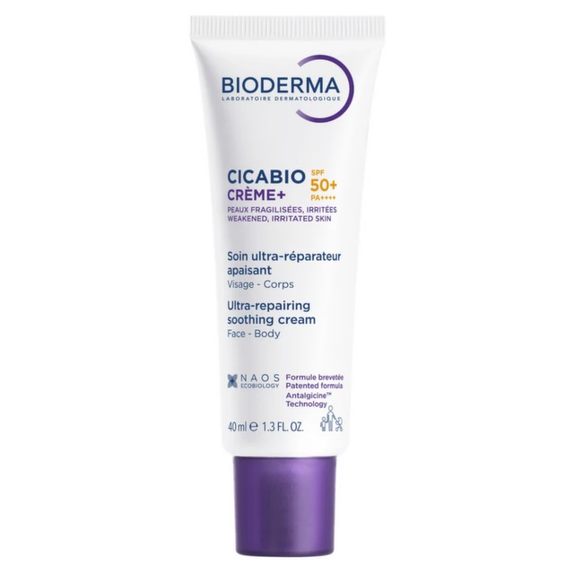 Bioderma Cicabio Crème+ SPF50+, 40ml