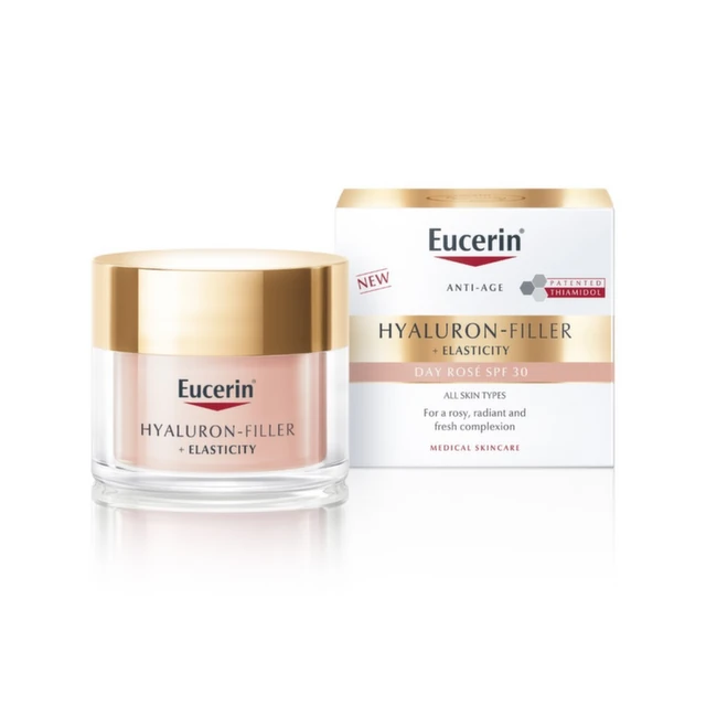 Eucerin Hyaluron-Filler + Elasticity Dnevna krema SPF 30 Rose, 50 ml