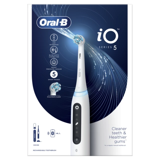 Oral-B električna četkica iO5 bela