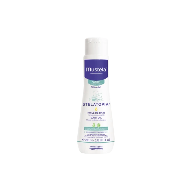 Mustela stelatopia mlečno ulje za kupanje 200 ml